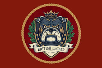 design awesome and gorgeous bulldog logo