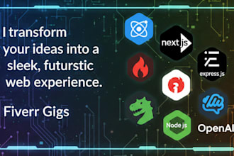 build a full stack website with ai features