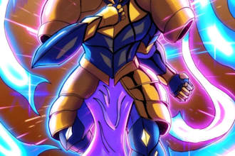 comic style character and mecha design