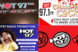 professionally play your song on hot97 radio
