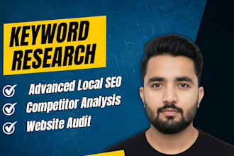 do advanced local SEO keyword research and competitor analysis