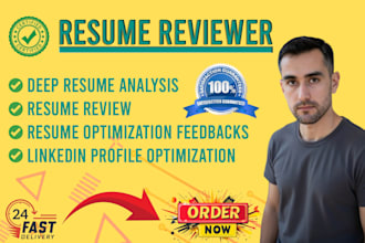 review your resume and give expert feedback