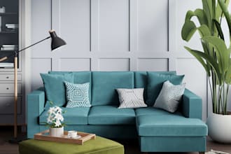 professionally create stunning interior 3d rendering