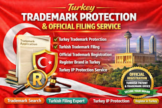 conduct turkey trademark registration for amazon brand protection