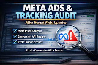 audit meta ads and tracking after recent updates, meta pixel, capi, ga4, GTM