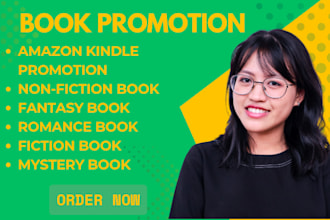 promote your fantasy book romance book fiction book non fiction mystery book