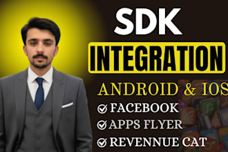 integrate appsflyer sdk in your android and ios app