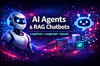build ai agents, rag chatbots, llm apps using langchain, langgraph and openai
