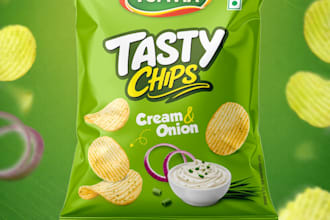 design professional food packaging and product label design your brand