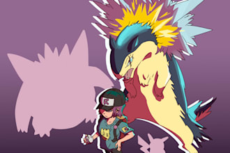 draw you with your pokemon team