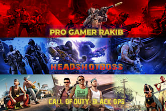 design gaming banner youtube cover banner design, gaming banner with pro