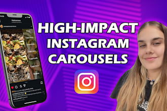 design engaging intagram carousel posts