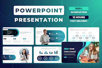 do powerpoint revamp, google slides, pitch deck design, canva presentation