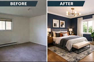 do redesign and renovation of your house with photoshop