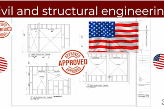 do civil and structural engineering design, analysis, and calculations