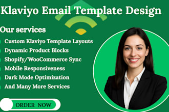 redesign your klaviyo email templates or newsletter