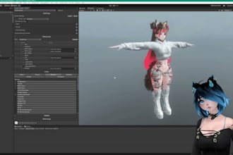 fix vrchat avatar, add arkit blendshapes and make vtuber model vrchat ready
