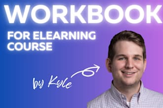 create course workbook or training manual content