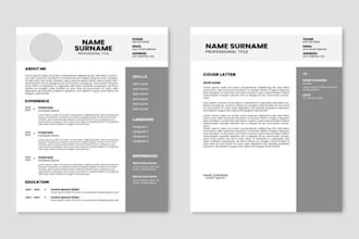 provide professional CV and resume writing services in english and portuguese,