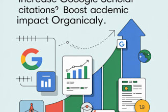 professionally increase google scholar citation metrics, including backdated