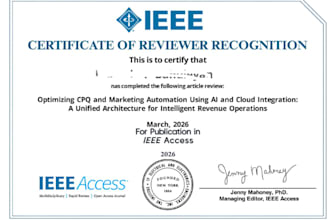 provide genuine peer reviewed ieee or springer certificate for eb1 criteria