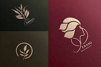 draw luxury clothing, fashion, beauty logo design