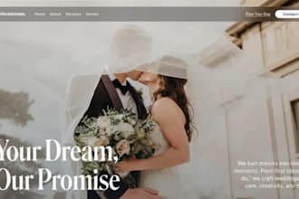 design the knot joy wedding zola wedding website photography indie theater site