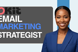 be your convertkit expert for email setup, automation and landing pages