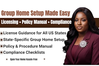setup behavioral health, get license and policy and procedure documentation