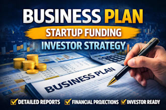 write startup funding investor strategy financial projections business plan