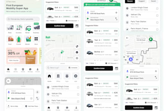 develop carpooling app, ridesharing app, taxi app, transportation app, truck app