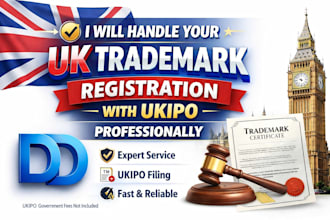 handle your UK trademark registration with ukipo professionally