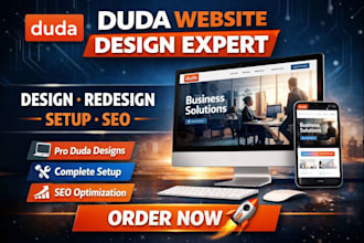 build duda website, duda website redesign, duda website design