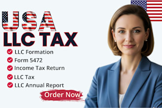 prepare and file US llc tax returns and amend 1040, 1120, 5472