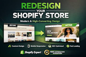 redesign shopify website design shopify website redesign shopify store design