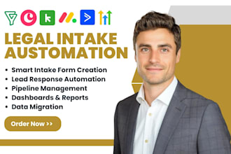 build legal intake automation zoho bigin copper monday ghl keap activecampaign