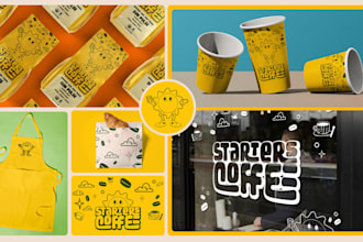 create a bold logo, branding, brand identity, and style guide