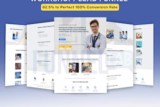 build a conversion focused lead generation funnel landing page