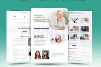 build a high converting lead generation funnel landing page