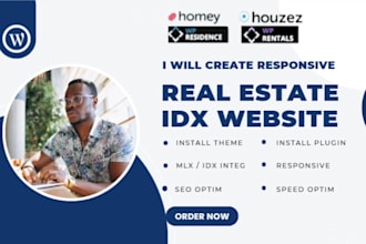 build real estate website using houzez, homey, wp rentals, wp residence