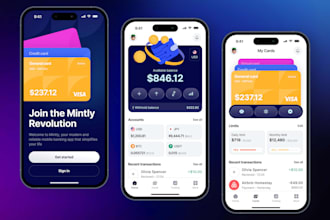 develop fintech app, neobank app, loan app, investment app, wallet app, bank app