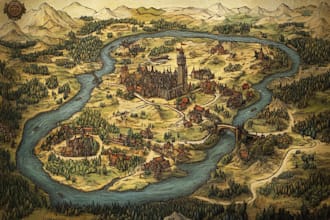make a fantasy map for fantasy