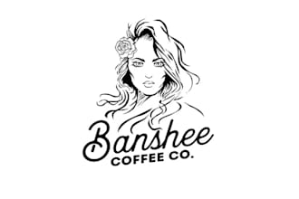 design banshee coffee co logo