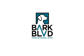 design premier dog boarding daycare logo