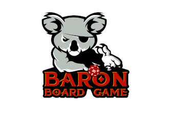 design board game baron logo