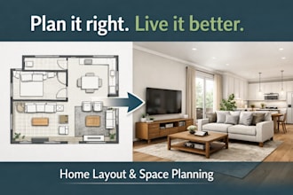plan your home layout from your floor plan or measurements