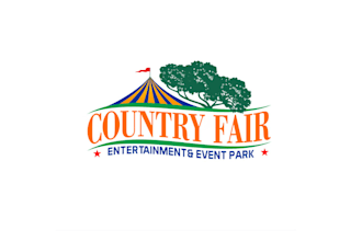 design country fair entertainment event park logo