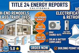 title 24 energy calculation report residential remodel glass trade off heat pump