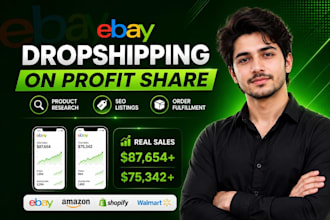do ebay dropshipping on profit share