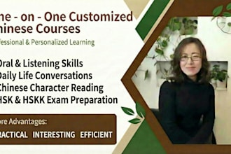be your professional native chinese mandarin tutor